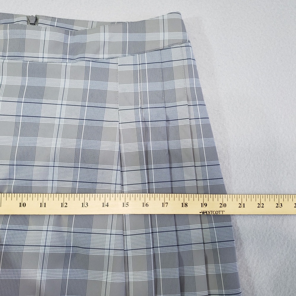 Nike Golf Dri-FIT Gray Plaid Pleated Skort Womens 6 Moisture Wicking Performance - Picture 11 of 16